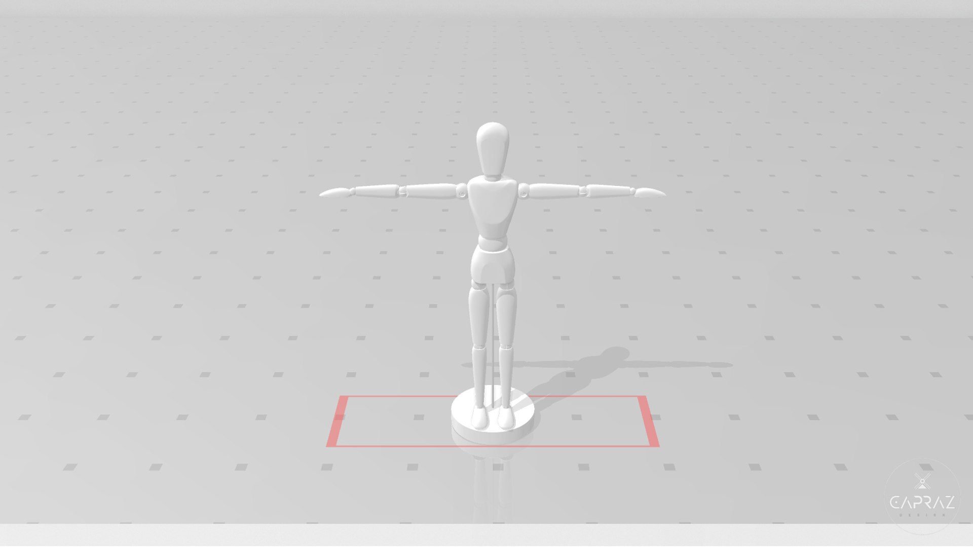 Printable Mannequin Art Figure 3D - TurboSquid 1546641