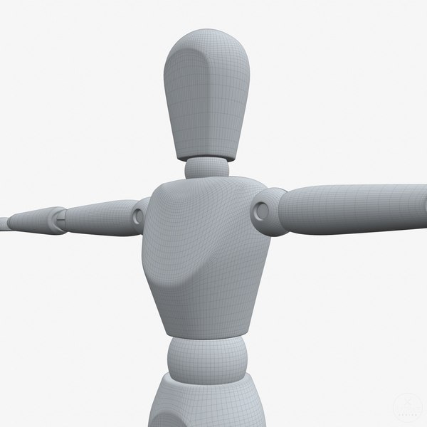 Printable mannequin art figure 3D - TurboSquid 1546641