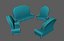 Cartoon Sofas