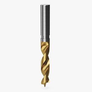 Utility Brad Point Drill Bit 3D