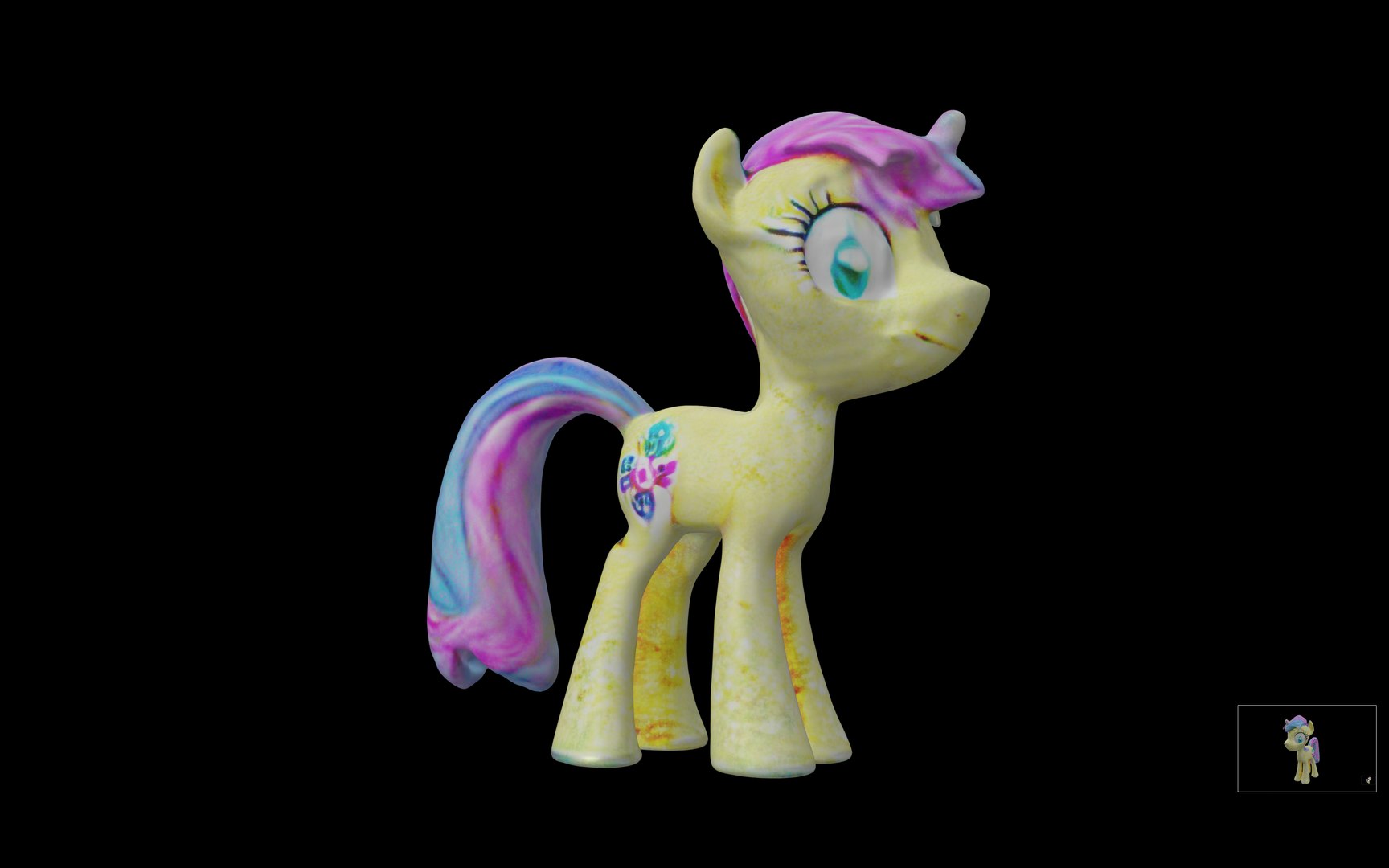 Free PONY 3D Model - TurboSquid 2279561