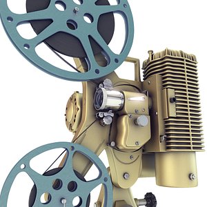 3d old 8mm projector