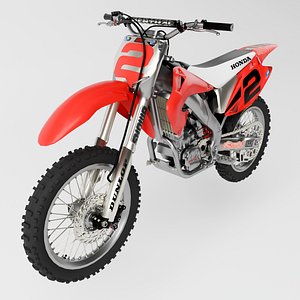 3D Honda Dirt Bike