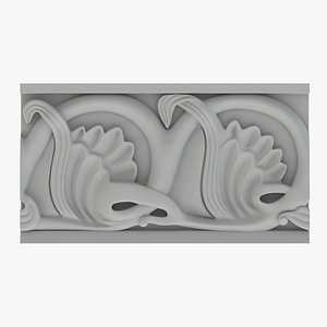 Gothic Ornament 072 3D