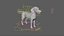 3D beagleDog 3D model