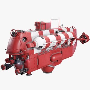 3D model bester submarine rescue