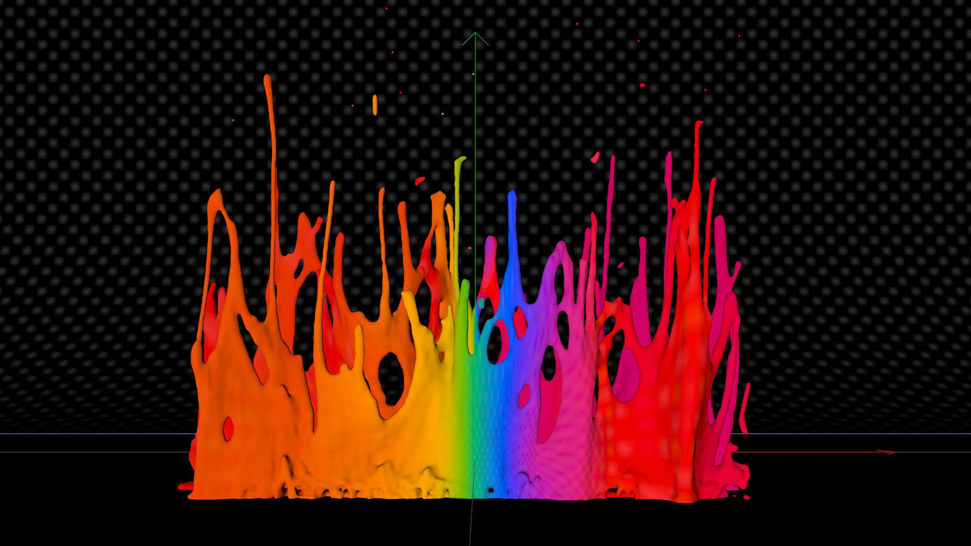 Paint Splash Animated 3D model - TurboSquid 1730958