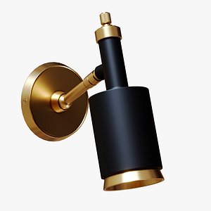 Anders Small Articulating Wall Light 2020 3D