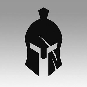 Spartan logo lasercut