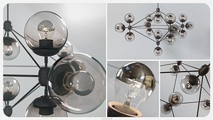 modo chandelier 4 sided max
