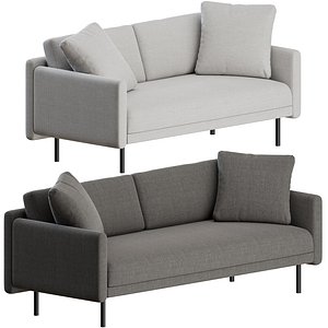 Rar Sofa 2 3 Seater Sofa by Normann Copenhagen 3D model