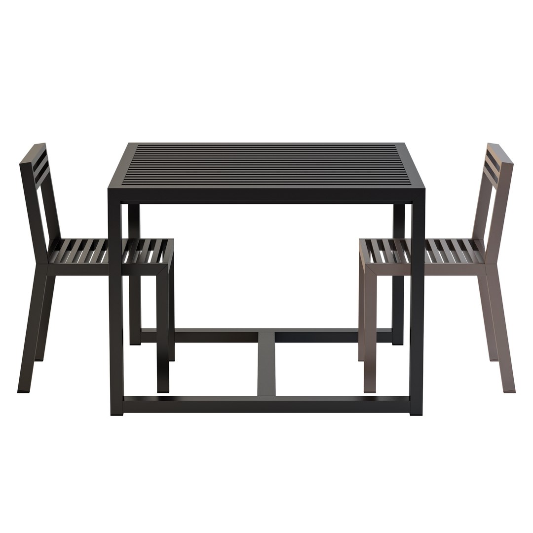 3D Model DNA Chair And Table And Bench - TurboSquid 1839784