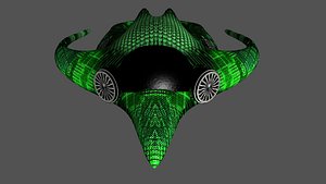 3D Binary Voyager Fantasy Submarine model