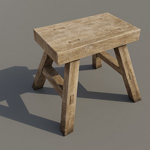 3D stool model