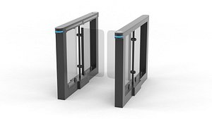 Turnstile Gate 3D model