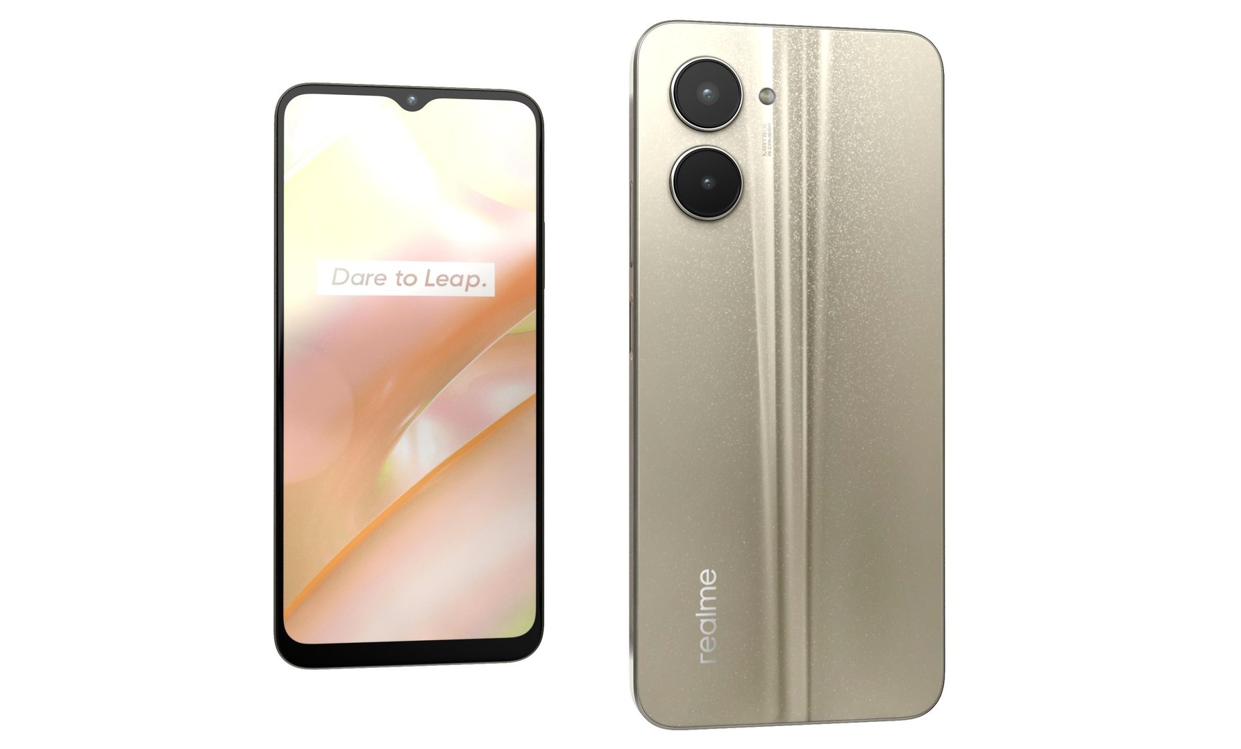 3D Realme C33 2023 Gold - TurboSquid 2046499