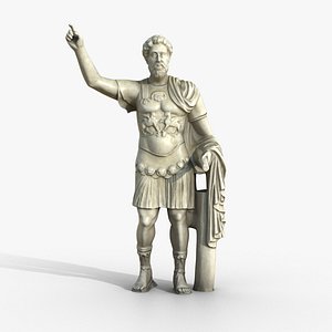 3D Marcus Aurelius Statue