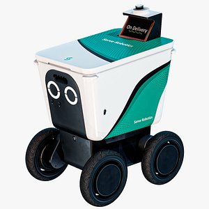 Serve Robotics Autonomous Delivery Robot PBR