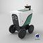 3D model Serve Robotics Autonomous Delivery Robot PBR