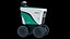 3D model Serve Robotics Autonomous Delivery Robot PBR
