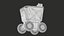 3D model Serve Robotics Autonomous Delivery Robot PBR