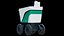 3D model Serve Robotics Autonomous Delivery Robot PBR