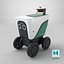 3D model Serve Robotics Autonomous Delivery Robot PBR