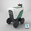 3D model Serve Robotics Autonomous Delivery Robot PBR