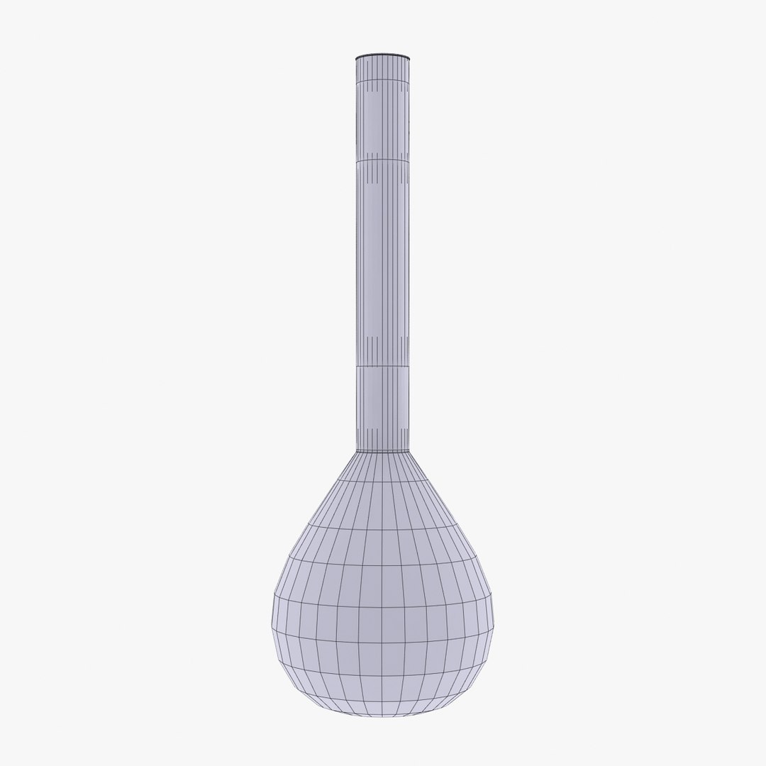 3d Volumetric Flask Model