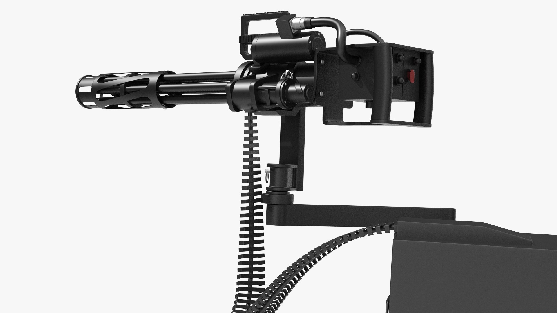 Barrel Gatling Gun 3D - TurboSquid 1624497