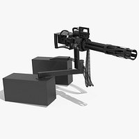 Six Barrel Gatling Gun