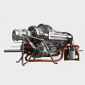 Light Helicopter Engine model