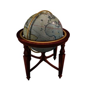 3dsmax antique globe