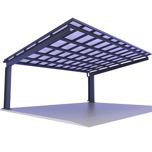 3D Parking Lot Shade 10