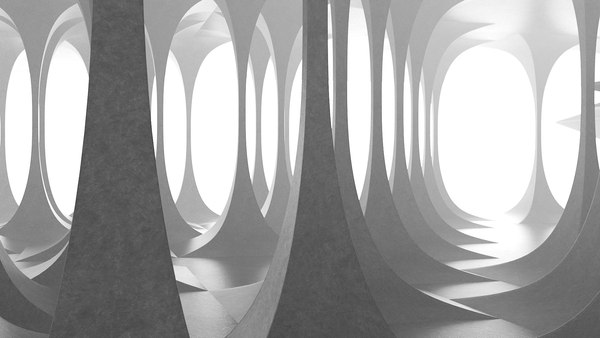 modelo 3d Arquitectura abstracta 01 - TurboSquid 2103156