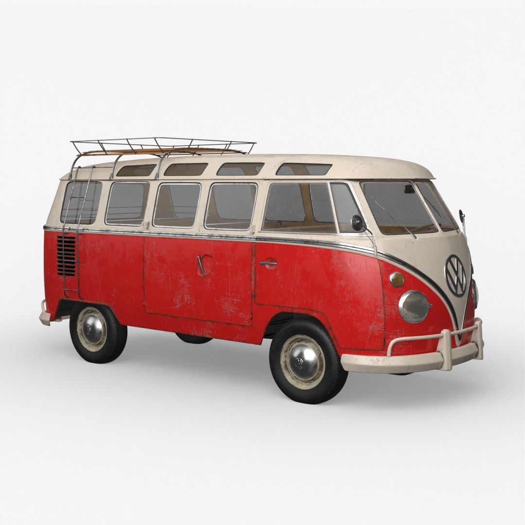 3D Volkswagen T1 Full Interior and Chassis - TurboSquid 2087654