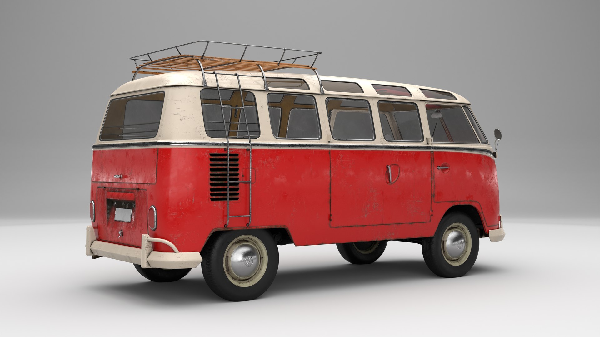 3D Volkswagen T1 Full Interior And Chassis - TurboSquid 2087654