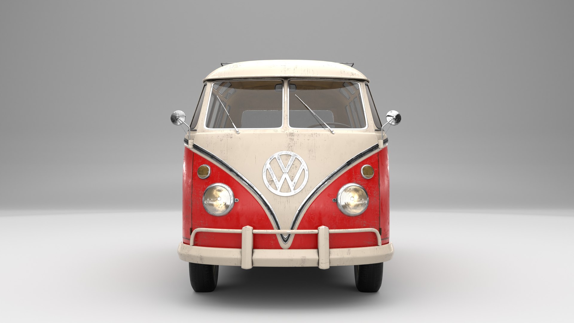 3D Volkswagen T1 Full Interior And Chassis - TurboSquid 2087654