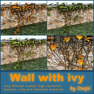 Wall with ivy