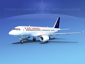 3d model scale airbus a319