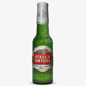 stella artois beer bottle 3ds