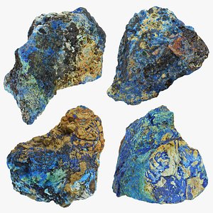 Azurite Crystal Collection