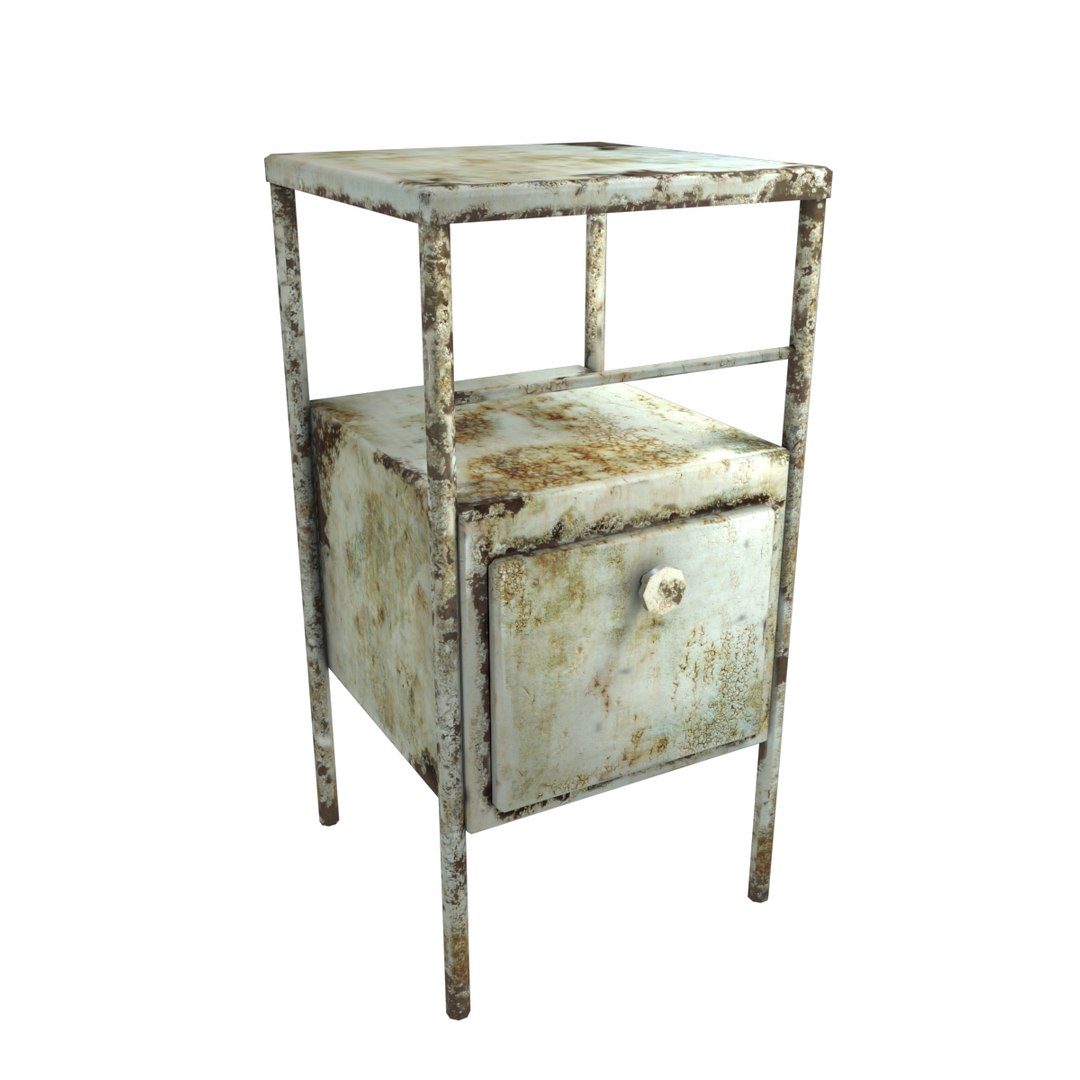 3d rust medical table