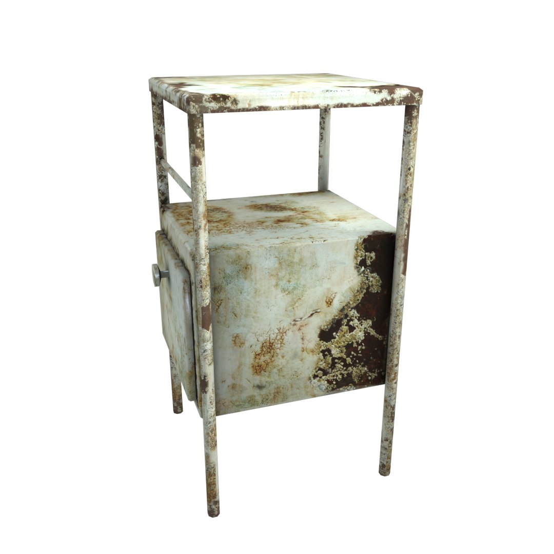 3d rust medical table