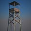 hunters watch tower architecture 3d max