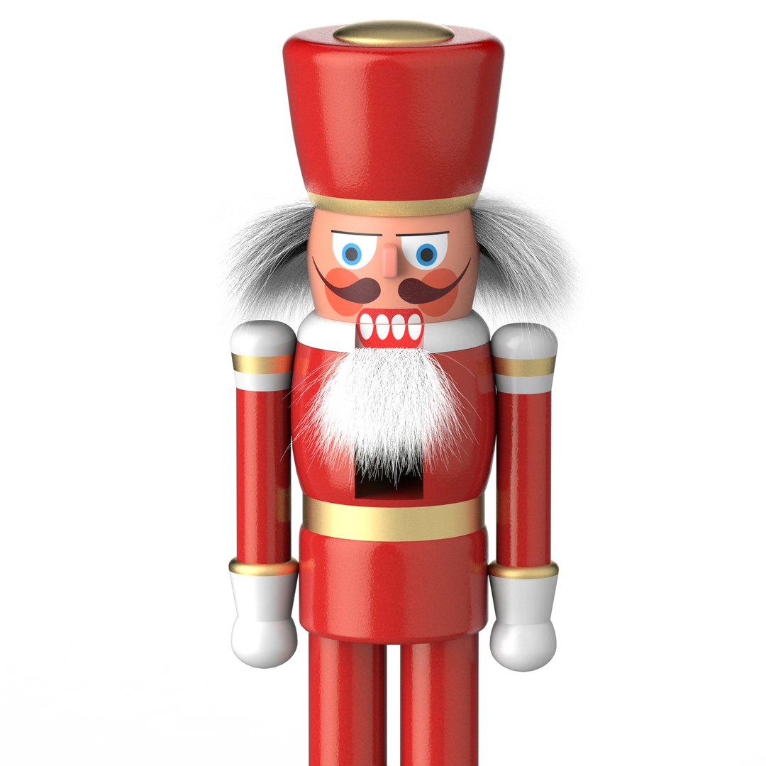 Christmas Nutcracker 3D Model TurboSquid 1661818