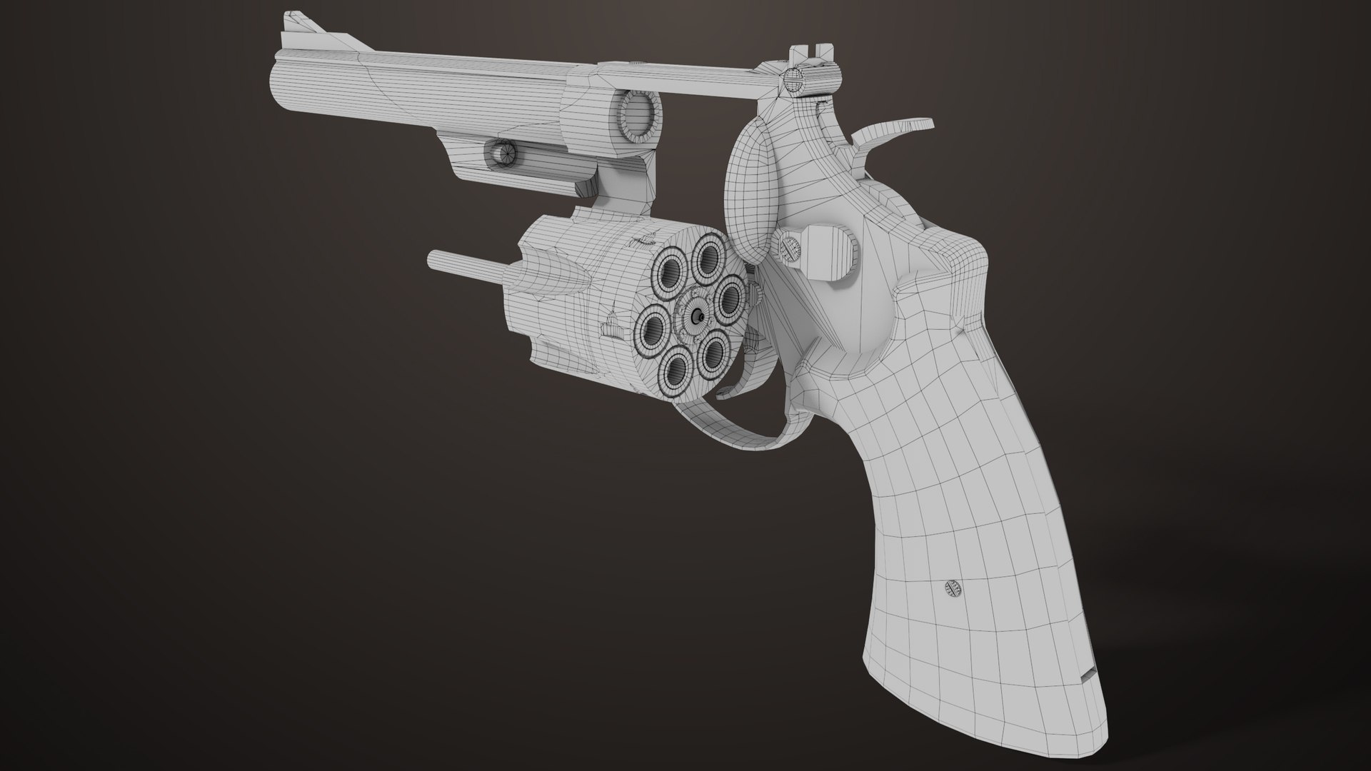 Revolver 01 Model M29 All PBR Unity UE Textures 3D Model - TurboSquid ...