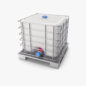 3D Plastic Water Storage Tank