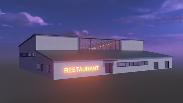 modelo 3d Metaverse Restaurant - TurboSquid 1877557