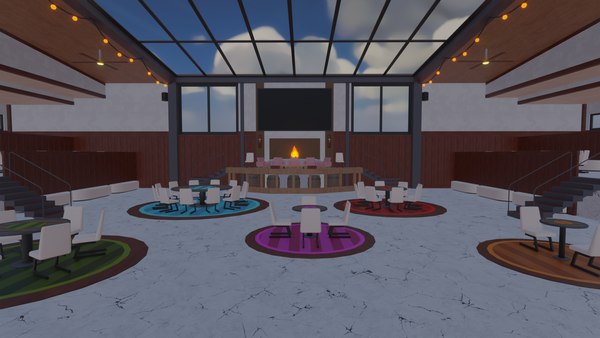 modelo 3d Metaverse Restaurant - TurboSquid 1877557